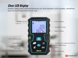 Tooleroo 70m Digital Laser Distance Measurer - LCD Area Volume Meter Tool V238-SUPDZ-41190047350864