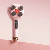 Cat Paw Full-Body Massage Comb, Multi-Level Microcurrent Red Light, Detachable & Washable, Stress V1385-MZAMY-WU-1007-005