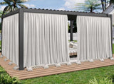 12 Pack Outdoor Curtain Weights Bag, Patio Curtain Sandbag with Sealed Bags and Clips, Reusable V1259-DP01-A-3648