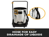 UNIMAC 100L 2400W Wet and Dry Vacuum Cleaner, Heavy-Duty Dual Copper Motors, Accessory Set, for V219-TOLWDVUM10SA