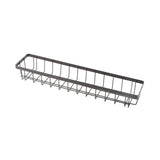 Refrigerator Hanging Shelf Nail Free with Hooks Black Refrigerator Spice Rack for Home Kitchen V1294-YM0626-3118220339511