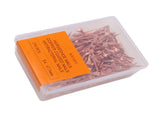 250Pcs Horseshoe Nails Copper Plated Rustproof Equestrian Riding Equipment Pet Supplies 47.5mm E4 V1294-YM0706-3111230194812