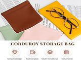 4 Pcs Leather Pouch for Purse, Snap Closure Self-Sealing Cosmetic Bag, Mini Waterproof Organizer for V1258-DP02-F-851