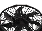 Wood Stove Fan Heat Powered Fireplace Fan with Protective Cover Aluminum Alloy Freestanding Wall V1294-YM0901-3114250082111