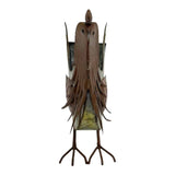 Distress Finish Chicken Planter / Storage Holder 33cm V637-71664CHK