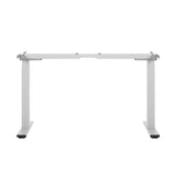 Artiss Standing Desk Frame Only Dual Motor Motorised White HASD-268-WH