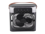Personal Evaporative Air Cooler with 600ml Water Tank USB 7 Color Light 3 Speeds Air Cooler V1294-YM0901-3113230246512