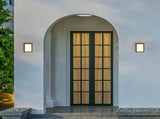 LED 8" Outdoor Wall Light, Front Door House Sconce Waterproof 18W Exterior Patio Lighting V1192-AZ-W-3659