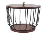 Rustic Filter Holder with Lid Filter Storage Container Pod Holder for Counter V1294-YM0706-3118230161112