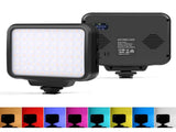 Handheld On-Camera Led Light With 2500-9900K & Rgb Fill For Photography PRL-436UP