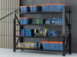 Giantz 2.4Mx2M Warehouse Shelving Garage Rack WR-F-20246-200BK-ABC