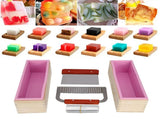 DIY Hand Made Silicone Soap Mold Cutting Blade Tools for Cake Bread Chocolate Making V1294-YM0901-3112200122611