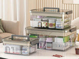 Multi-Layer Large Capacity Home Medicine BoxCompartment Storage for Emergency & Backup, Shockproof V1106-YXSNH001