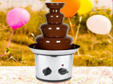 4 Tiers Electric Chocolate Melting Machine Fondue Maker Fountain V1294-YM0901-AU-JY12519