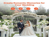Flower Balls Arrangement Bouquet 10 PCS, 240 mm Diameter Artificial Flower Balls Wedding Rose V952-ZSHQQXBS95IN2EZMO001V0