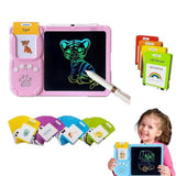 Talking Tablet,2-in-1 English Speaking Flashcards & Interactive Drawing Tablet for Language V1369-AZ3-W-21526