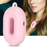 Neck Hanging Necklace Type Mini Portable Negative Ion Air Purifier Low Noise USB ChargingPink V1294-YM0901-3113200014811