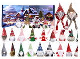 Xmas Gnome Advent Calendar 24 Days Cute Gnome Dolls Countdown To Xmas Calendar Home Festival V1294-YM0901-3115240113412