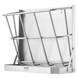 VEVOR Goat Hay Feeder, 21 Gallons Large Capacity, 2 in 1 Hay and Grain Feeder, Wall Mounted V952-SCWSQEHYBGSWCN87VV0