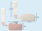 3/2/1PCS Keychain Wallet Mini Zip Around Wristlet Wallets For Women Detachable Dual Pouch Wristlet V1189-LWWAL-20260325-00138
