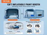 Inflatable Paint Booth, 13.1 x 9.8 x 9 ft Inflatable Spray Booth, with 750W Powerful Blower and Air V952-C13109FT3750WIIEBV3