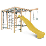 Lifespan Kids Orangutan Climbing Cube Jungle Gym Play Centre + Yellow Slide V420-LKPC-ORAN-YEL