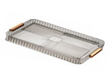 Drainage Tea Tray Plastic Multipurpose Large Capacity Transparent Tea Serving Drain Tray for Home V1294-YM0901-3118240172413