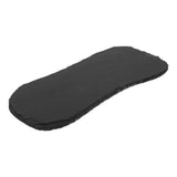 Elegant Black Natural Stone Charcuterie Platter Tray for Meat, Cheese, Sushi and Appetizers V1369-AZ3-W-19141