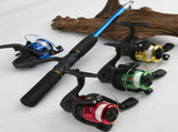 Beginner Fishing Set Fishing Tackles Including Reel Telescopic Rod Float Baits Hook Connector V1107-133-46996-GRE1