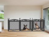 3 in 1 Dog Playpen Extra Large Dog Whelping Fence DIY Shape Garden Fence Barrier V767-P-XE172-V1