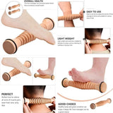 Wooden Foot Massage Roller for Reflexology and Acupressure V1188-MS-710-167