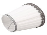 6 Pcs Small Lamp Shade Clip On Type Fabric Lampshade Modern Simple E14 Candle Bulb Lamp Cover V1294-YM0703-3119230010911
