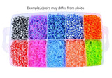 28,000 Pieces Super Large Loom Bands Kit with Accessories, Multi-Color V1237-ZY-506-0053