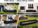 Extra Large Duffle Bag Heavy Duty Waterproof Tent Storage Carrying Case for Camping Travel Fishing V1189-LC-RY-00149