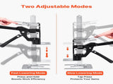 Labor Saving Arm Jack, 2 PCS 200 kg Bearing Capacity, Lifting up to 235 mm, Metal Hand Lifting Jack V952-TGQ220MM2DHS12IENV0