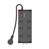 Monster 6-Port Surge+RF Black DS-MTFPSP6700RFB