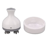 Portable Electric Handheld Scalp Massager USB Rechargeable Electric Pet Massager with 4 Massage V1294-YM0706-3113230246011