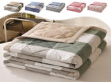 AYktou Reversible Patchworks Queen Size, 78.74x59.05in Lightweight Plaid Bedspreads Coverlets V1189-WXFWAL-20260326-03116