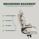 Soft Velvet Home Ergonomic Swivel Adjustable Tilt Angle and Flip-up Arms Office Chair V226-SW1601GY