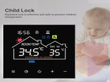 Smart Thermostat for House Floor Heating WiFi AC Thermostat with APP Control LED Digital Touch V1294-YM0901-H49099B-3A
