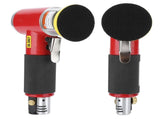 Mini Pneumatic Air Sander Eccentric Grinder Polishing Machine with Sandpapers for AutomobileRed V1294-YM0901-3114200072912
