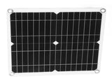 12W 12V Solar Panel Kit Semi Flexible Monocrystalline IP65 Waterproof Portable Solar Charger with V1294-YM0703-3114230037311