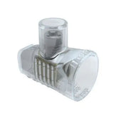 Clipsal Cable Connector Insulated 40A 1 Screw 500V 3x6mm or 4x2.5mm Clear 100/Box 563B/100 V1202-V1-CLI563B-100