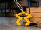 Steel Single Scissor Pallet Puller Clamp 1 Ton Capacity Pallet Grabber V63-849581