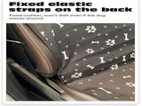 4 Pcs Light Grey Waterproof Pet Car Seat Cover - Scratch-Resistant Oxford Cloth for Dogs and Cats V888-ELOSUNG23379
