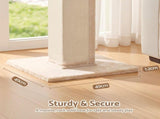 i.Pet Cat Tree 89cm Scratching Post Tower Scratcher Wood Condo Bed House Trees Beige PET-CAT-PO-L-BE