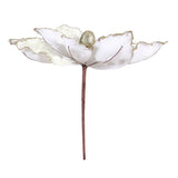 Jingle Jollys 14Pcs Christmas Tree Flower Set Xmas Garland Wreath Magnolia White XM-TR-FLOWER-14PCS-WH