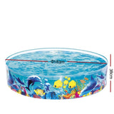 Bestway Kids Pool 183x38cm Round Above Ground Rigid Swimming Pools Undersea 946L BW-POOL-KID-55030