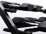 6 Pairs Hex Dumbbells PLUS Dumbbell Rack V1012-CF6HDB210DBR110