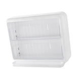 Wall Mounted Coffee Capsule Holder Clear Acrylic Compact Tea Bag Storage Rack for Office S One Layer V1294-YM0710-3117230304311